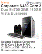103094 - Desktop-PC Positivo Corporate N480 Intel Core 2 Duo E4700 (2.60GHz) 2GB 160GB Vista Business