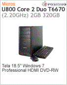 1700252 - Desktop-PC Positivo Master U800 Intel Core 2 Duo T6670 (2.20GHz) 2GB 320GB 18.5