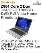 200279 - Notebook Positivo Z804 Intel Core 2 Duo T5450 (1.67GHz) 2GB 160GB 14.1