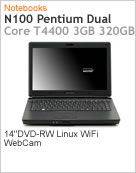 3050692 - Notebook Positivo N100 Intel Pentium Dual-Core T4400 (2.20GHz) 3GB 320GB 14