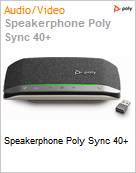 Speakerphone Poly Sync 40+ (Figura somente ilustrativa, no representa o produto real)