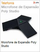 Microfone de Expanso Poly Studio  (Figura somente ilustrativa, no representa o produto real)