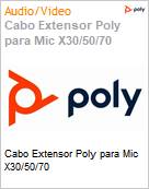 Cabo Extensor Poly para Mic X30/50/70  (Figura somente ilustrativa, no representa o produto real)