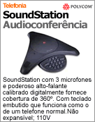 2200-00106-011 - Telefone para AudioConferncia Polycom SoundStation (No Expansvel) (110V) - Telefone para audioconferncia (Nova verso: Substitui a 2200-00106-001)