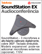 2200-01423-011 - Telefone para AudioConferncia Polycom SoundStation EX (Expansvel) (110V) - Telefone para audioconferncia (Nova verso: Substitui a 2200-01423-001)