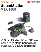 2200-07691-011 - Telefone para AudioConferncia Polycom SoundStation VTX 1000