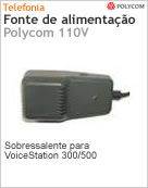 2200-17918-001 - Fonte de alimentao Polycom 110V sobressalente para VoiceStation 300/500