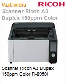Scanner Ricoh A3 Duplex 150ppm Color Fi-8950i  (Figura somente ilustrativa, no representa o produto real)