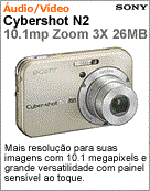 DSC-N2 - Cmera Digital Sony Cyber-shot N2 (10.1mp; Zoom 3x/6x; 26MB)