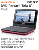 DVP-FX720/P - DVD Porttil com Tela 8