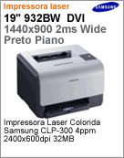 CLP-300/XAZ - Impressora Laser Colorida Samsung CLP-300 4ppm 2400x600dpi 32MB