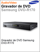 DVD-R170/XAZ - Gravador de DVD Samsung DVD-R170