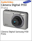 EC-PL50ZSVP/BR - Cmera Digital Samsung Pl50 Prata