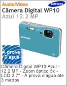 EC-WP10ZZBPUBR - Cmera Digital Samsung WP10 (12.2mp; Zoom 5x/5x) LCD 2.7