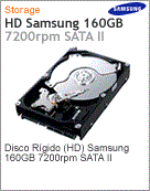 HD161GJ - Unidade de Disco Rgido (HD) 160GB Samsung 7.200 rpm SATA 2