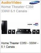 HT-C350/XAZ - Home-Theater Samsung C350 - 330W - 5.1 Canais