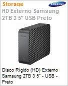HX-DU020EC/AAB - Unidade de Disco Rgido (HD) Externo 2TB Samsung 3 5" USB Preto