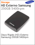HXMU025DA - Unidade de Disco Rgido (HD) Externo 250GB Samsung 5.400 rpm