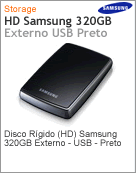 HXMU032DA/AA2 - Unidade de Disco Rgido (HD) Externo 320GB Samsung USB Preto