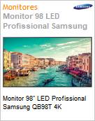 Monitor 98 LED Profissional Samsung QB98T 4K  (Figura somente ilustrativa, no representa o produto real)