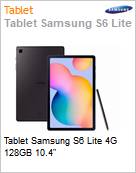 Tablet Samsung S6 Lite 4G 128GB 10.4  (Figura somente ilustrativa, no representa o produto real)
