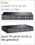 Switch TP-Link 24 10/100 L2 No gerencivel  (Figura somente ilustrativa, no representa o produto real)