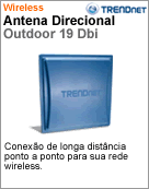 TEW-AO19D - Antena Direcional Outdoor 19 Dbi TRENDnet TEW-AO19D