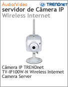 TV-IP100W-N - Cmera de vdeo IP para Vigilncia TRENDnet TV-IP100W-n Wireless Internet Camera Server