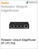 Roteador Ubiquiti EdgeRouter 5P (1P) PoE  (Figura somente ilustrativa, no representa o produto real)