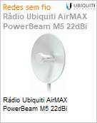 Rdio Ubiquiti AirMAX PowerBeam M5 22dBi  (Figura somente ilustrativa, no representa o produto real)