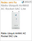 Rdio Ubiquiti AirMAX AC Rocket 5AC Lite  (Figura somente ilustrativa, no representa o produto real)