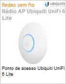Ponto de acesso Ubiquiti UniFi 6 Lite  (Figura somente ilustrativa, no representa o produto real)