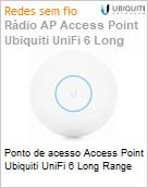 Ponto de acesso Access Point Ubiquiti UniFi 6 Long Range  (Figura somente ilustrativa, no representa o produto real)