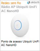 Ponto de acesso Ubiquiti UniFi AC NanoHD  (Figura somente ilustrativa, no representa o produto real)