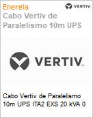 Cabo Vertiv de Paralelismo 10m UPS ITA2 EXS 20 kVA 0  (Figura somente ilustrativa, no representa o produto real)