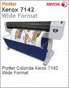 450S02824 - Plotter Xerox 7142 Wide Format (Aceita tinta sublimtica / sublimao)