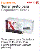 006R00206 - Cartucho de toner original Xerox Preto para Copiadora Xerox 5135 6135 35A 5090 5390 5690 (220000 pginas)