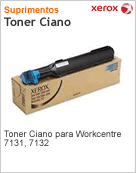 006R01273NO - Cartucho de toner original Xerox Ciano para Workcentre 7131 7132