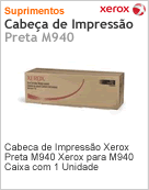 008R07969NO - Cabea de impresso original Xerox Preta M940 Xerox para M940 Caixa com 1 Unidade