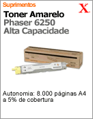 106R00674 - Cartucho de toner original Xerox Amarelo para Phaser 6200 8000 pginas