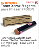 106R01161 - Cartucho de toner original Xerox Magenta para Phaser 7760dn (25000 pginas)