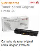 Cartucho de toner original Xerox Cognac Preto 3K  (Figura somente ilustrativa, no representa o produto real)