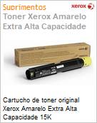 Cartucho de toner original Xerox Amarelo Extra Alta Capacidade 15K  (Figura somente ilustrativa, no representa o produto real)