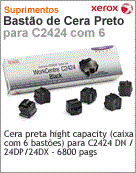 108R00664 - Basto de Cera Xerox Preto para C2424 com 6