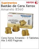 108R00766NO - Cera Xerox Amarela - 3 Tabletes Xerox para 8560 Caixa com 3 Bastes at 3.900 pginas