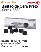 108R00768 - Basto de Cera Preto para 8560 - Caixa com 6 unidades