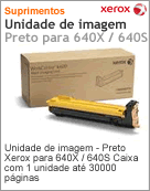 108R00774 - Unidade de imagem - Preto Xerox para 640X 640S Caixa com 1 unidade at 30000 pginas