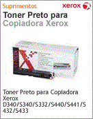 113R70321 - Cartucho de toner original Xerox Preto para Copiadora Xerox D340 S340 S332 S440 S441 S432 S433