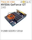 ZT-20403-10L - Adaptador Grfico ZOTAC NVIDIA GeForce GT 240 512MB GDDR3 128 bit