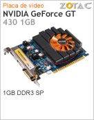 ZT-40602-10L - Adaptador Grfico ZOTAC NVIDIA GeForce GT 430 1GB DDR3 SP